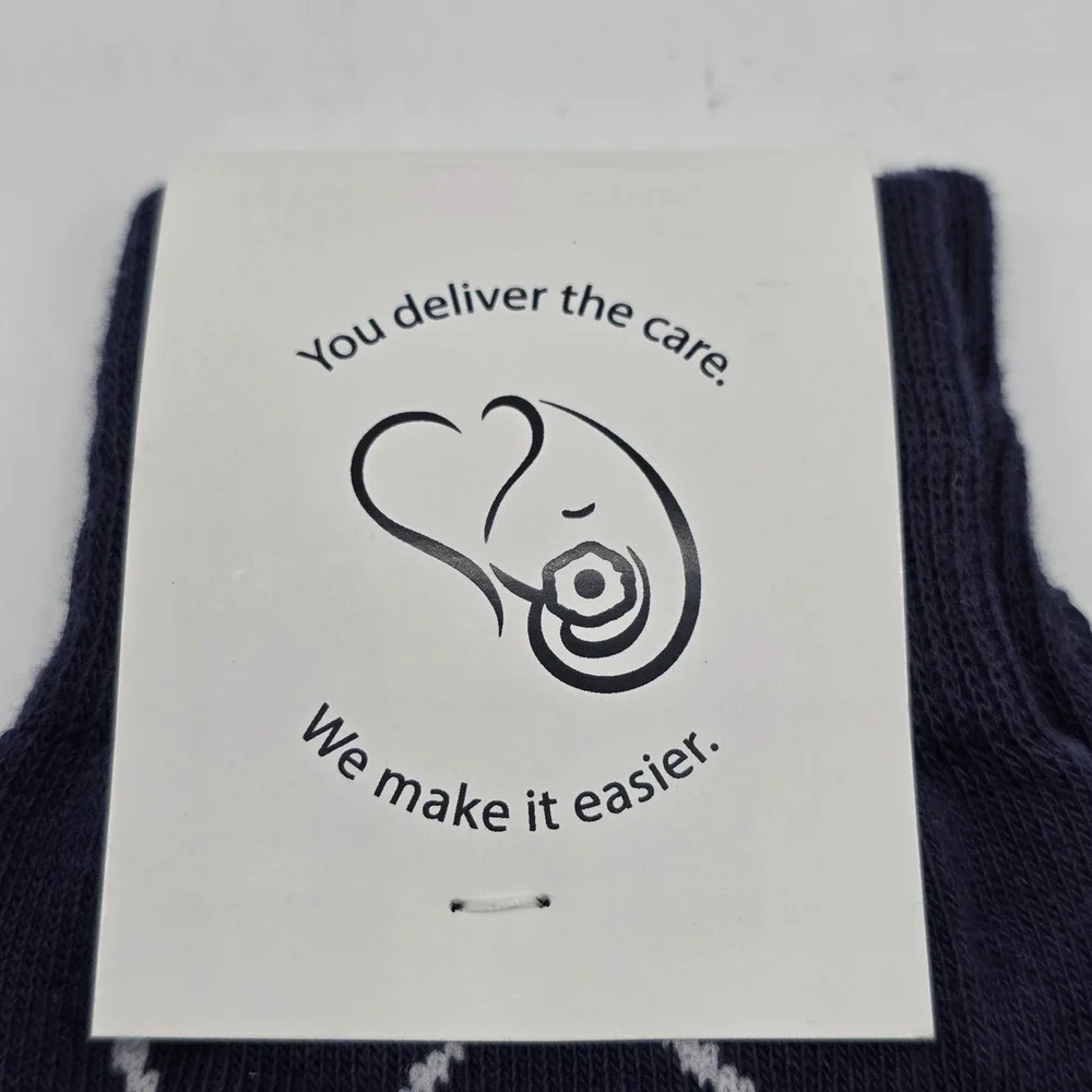 Sockrates Cotton Crew Socks Ram & Heart Stethoscope Print One Size Fits Most New